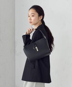 MONO COMME CA / モノコムサ ショルダーバッグ | ロゴプレート ミニショルダー
