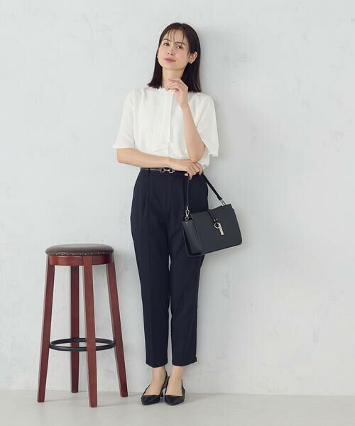 MONO COMME CA / モノコムサ ショルダーバッグ | ロゴプレート ミニショルダー | 詳細7