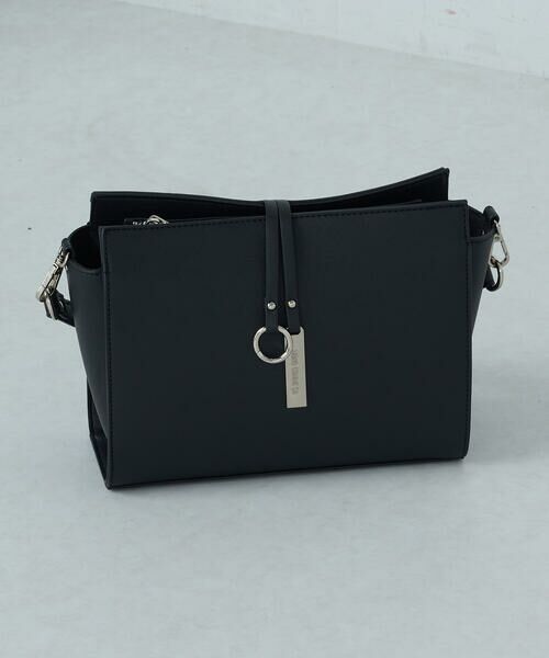 MONO COMME CA / モノコムサ ショルダーバッグ | ロゴプレート ミニショルダー | 詳細9