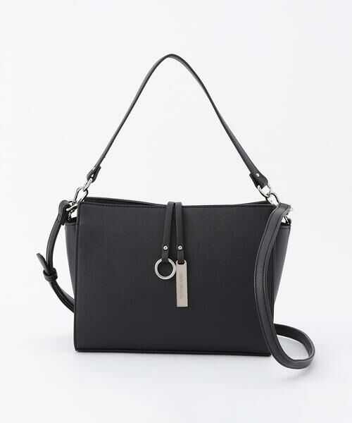 MONO COMME CA / モノコムサ ショルダーバッグ | ロゴプレート ミニショルダー | 詳細10