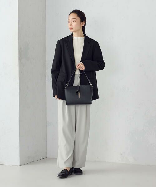 MONO COMME CA / モノコムサ ショルダーバッグ | ロゴプレート ミニショルダー | 詳細2