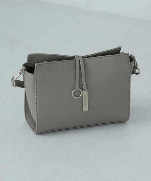 MONO COMME CA / モノコムサ ショルダーバッグ | ロゴプレート ミニショルダー | 詳細13