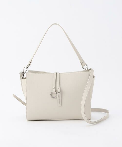 MONO COMME CA / モノコムサ ショルダーバッグ | ロゴプレート ミニショルダー | 詳細20