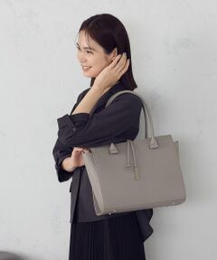 MONO COMME CA / モノコムサ トートバッグ | ロゴプレートトート