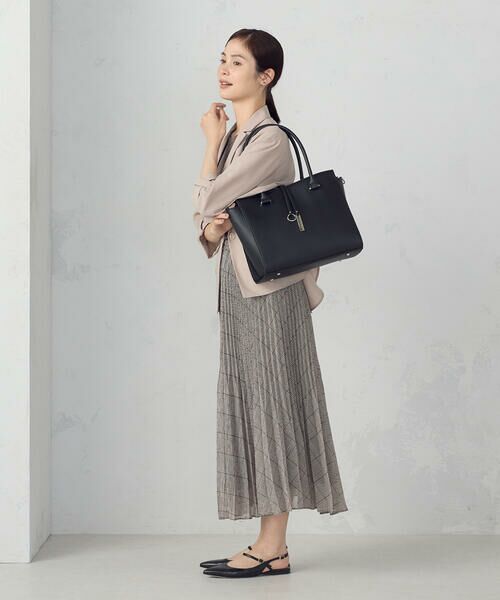 MONO COMME CA / モノコムサ トートバッグ | ロゴプレートトート | 詳細3