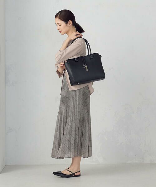 MONO COMME CA / モノコムサ トートバッグ | ロゴプレートトート | 詳細4