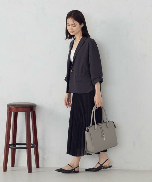 MONO COMME CA / モノコムサ トートバッグ | ロゴプレートトート | 詳細10