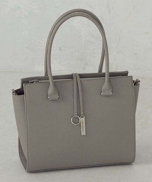 MONO COMME CA / モノコムサ トートバッグ | ロゴプレートトート | 詳細11