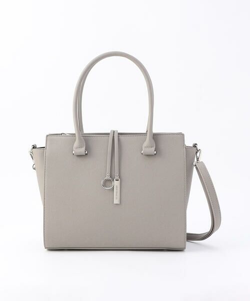 MONO COMME CA / モノコムサ トートバッグ | ロゴプレートトート | 詳細12