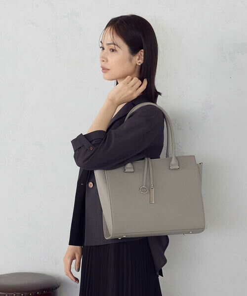 MONO COMME CA / モノコムサ トートバッグ | ロゴプレートトート | 詳細7