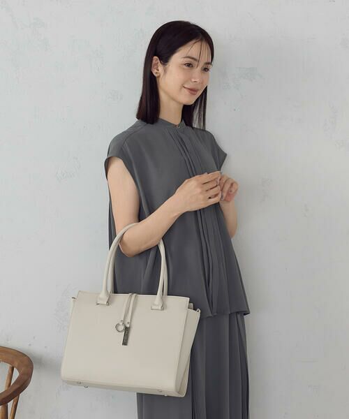 MONO COMME CA / モノコムサ トートバッグ | ロゴプレートトート | 詳細24