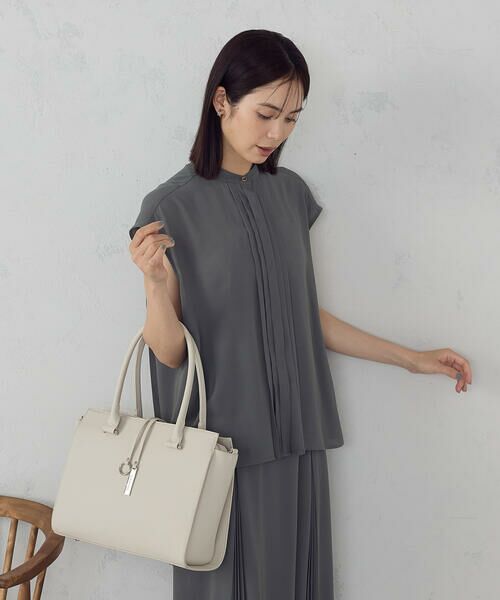 MONO COMME CA / モノコムサ トートバッグ | ロゴプレートトート | 詳細25