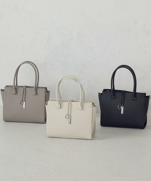 MONO COMME CA / モノコムサ トートバッグ | ロゴプレートトート | 詳細28