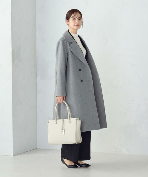 MONO COMME CA / モノコムサ トートバッグ | ロゴプレートトート | 詳細23