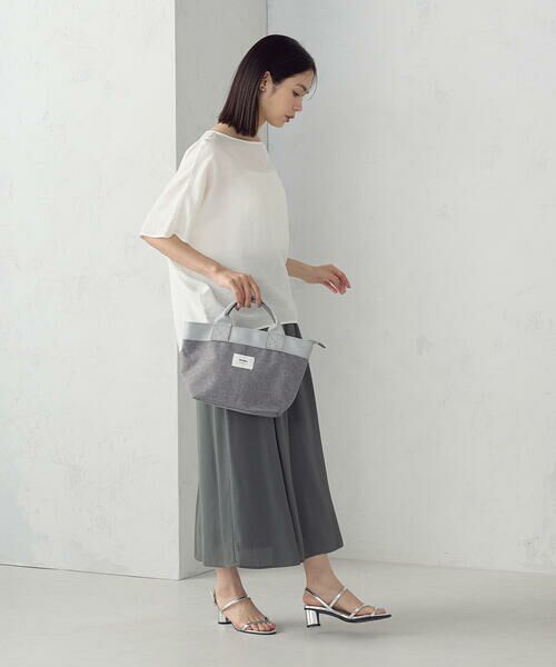 MONO COMME CA / モノコムサ トートバッグ | 撥水加工 ミニトート | 詳細21