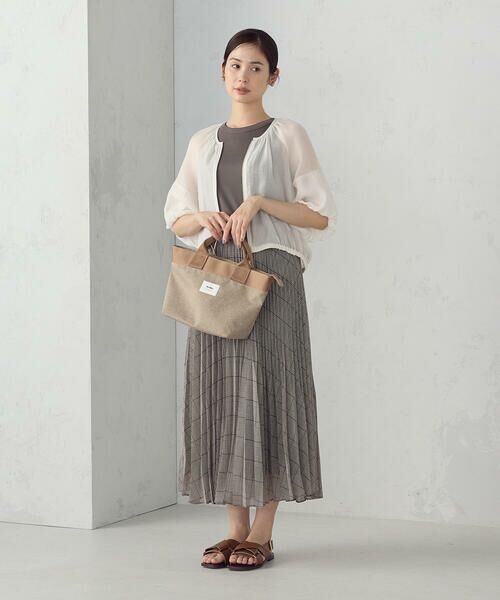 MONO COMME CA / モノコムサ トートバッグ | 撥水加工 ミニトート | 詳細26