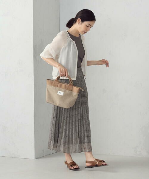 MONO COMME CA / モノコムサ トートバッグ | 撥水加工 ミニトート | 詳細27