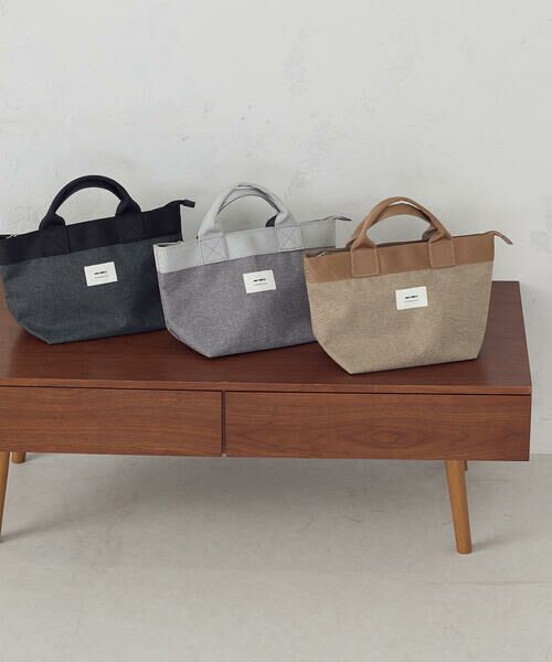 MONO COMME CA / モノコムサ トートバッグ | 撥水加工 ミニトート | 詳細28