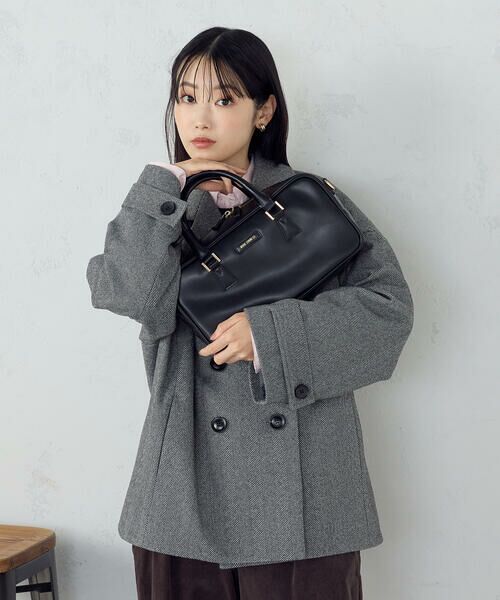 MONO COMME CA / モノコムサ ボストンバッグ | 横長 ボストンバッグ | 詳細1