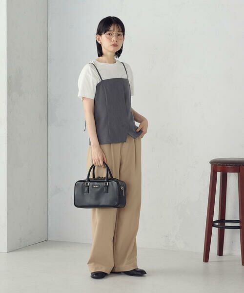 MONO COMME CA / モノコムサ ボストンバッグ | 横長 ボストンバッグ | 詳細9