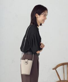 MONO COMME CA / モノコムサ ショルダーバッグ | バケツ型 ミニショルダー