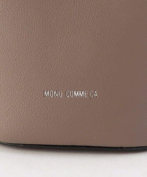 MONO COMME CA / モノコムサ ショルダーバッグ | バケツ型 ミニショルダー | 詳細21