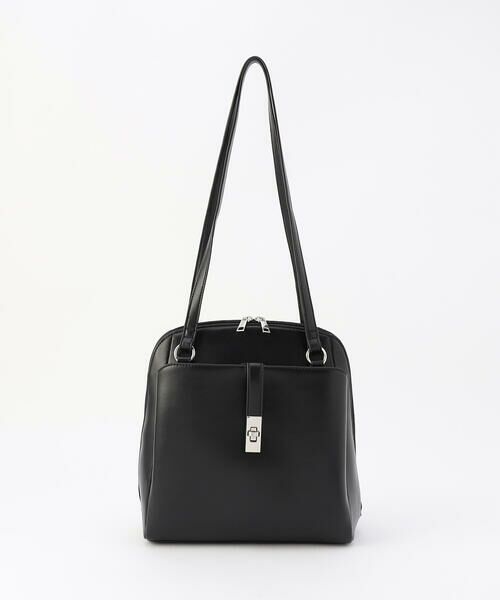 MONO COMME CA / モノコムサ トートバッグ | ひねり金具 2WAY トートリュック | 詳細9