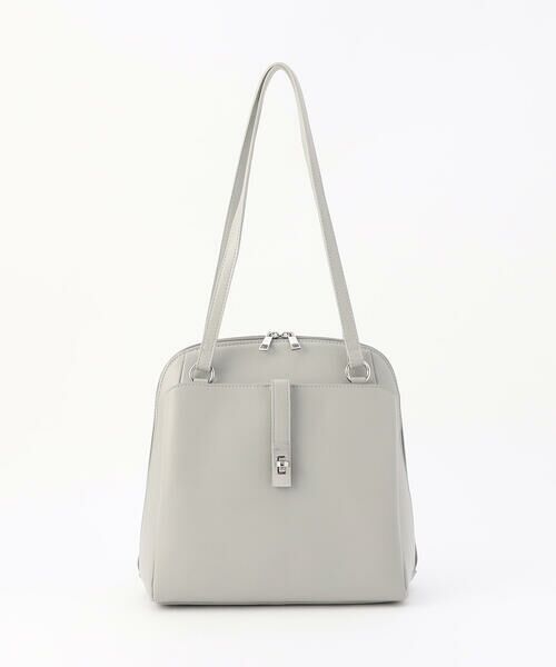 MONO COMME CA / モノコムサ トートバッグ | ひねり金具 2WAY トートリュック | 詳細16