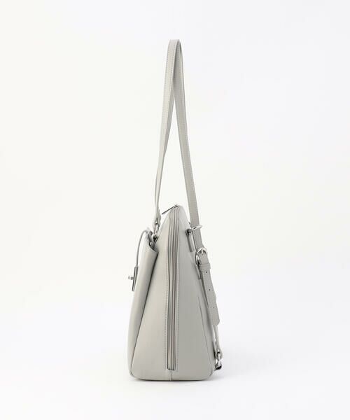 MONO COMME CA / モノコムサ トートバッグ | ひねり金具 2WAY トートリュック | 詳細17