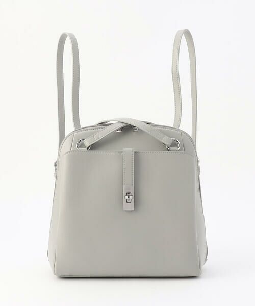 MONO COMME CA / モノコムサ トートバッグ | ひねり金具 2WAY トートリュック | 詳細20