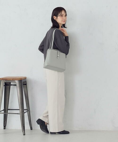 MONO COMME CA / モノコムサ トートバッグ | ひねり金具 2WAY トートリュック | 詳細12