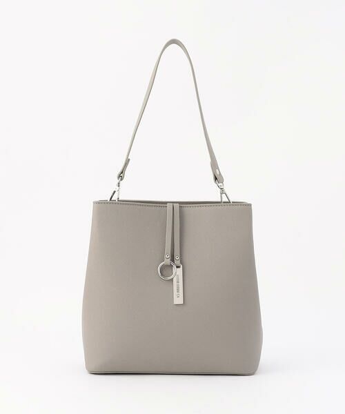 MONO COMME CA / モノコムサ トートバッグ | ロゴプレート ミニバッグ | 詳細6