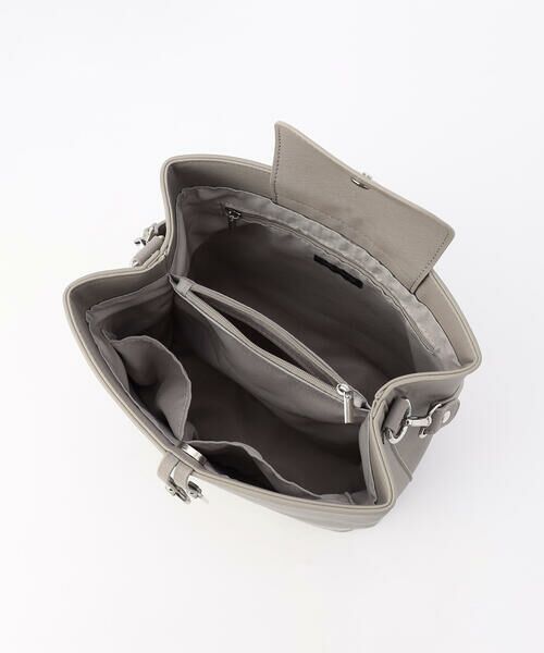 MONO COMME CA / モノコムサ トートバッグ | ロゴプレート ミニバッグ | 詳細15