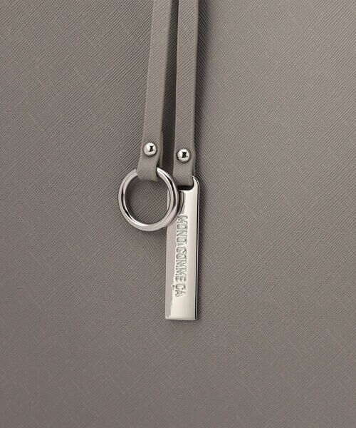 MONO COMME CA / モノコムサ トートバッグ | ロゴプレート ミニバッグ | 詳細16