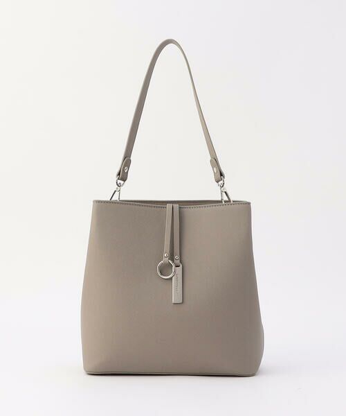 MONO COMME CA / モノコムサ トートバッグ | ロゴプレート ミニバッグ | 詳細18