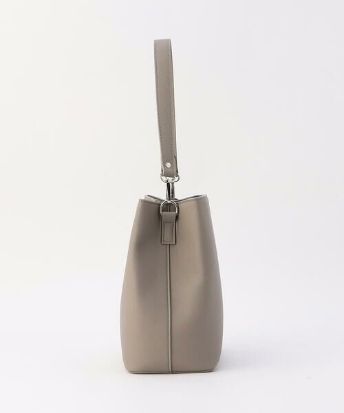 MONO COMME CA / モノコムサ トートバッグ | ロゴプレート ミニバッグ | 詳細19