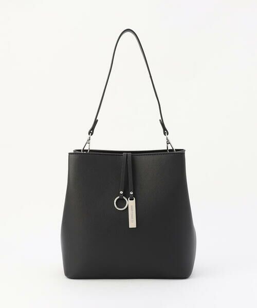 MONO COMME CA / モノコムサ トートバッグ | ロゴプレート ミニバッグ | 詳細23