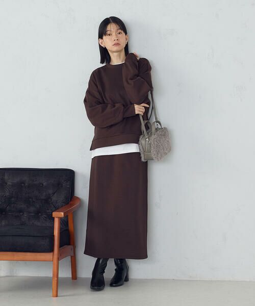 MONO COMME CA / モノコムサ ボストンバッグ | 2WAY フェイクファー ボストンバッグ | 詳細1