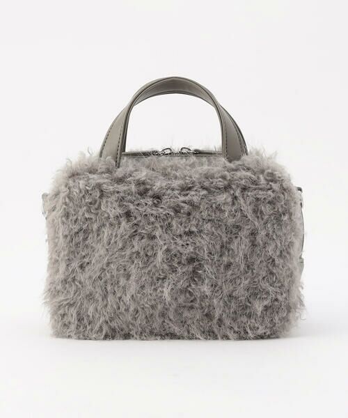 MONO COMME CA / モノコムサ ボストンバッグ | 2WAY フェイクファー ボストンバッグ | 詳細4