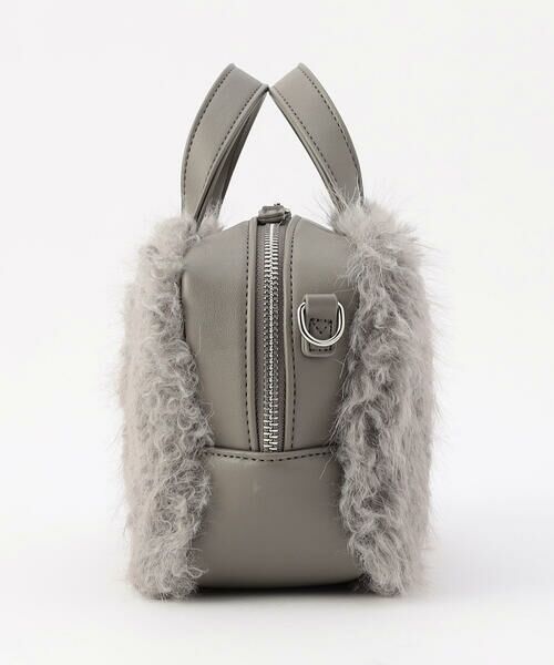 MONO COMME CA / モノコムサ ボストンバッグ | 2WAY フェイクファー ボストンバッグ | 詳細5