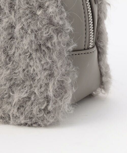 MONO COMME CA / モノコムサ ボストンバッグ | 2WAY フェイクファー ボストンバッグ | 詳細12