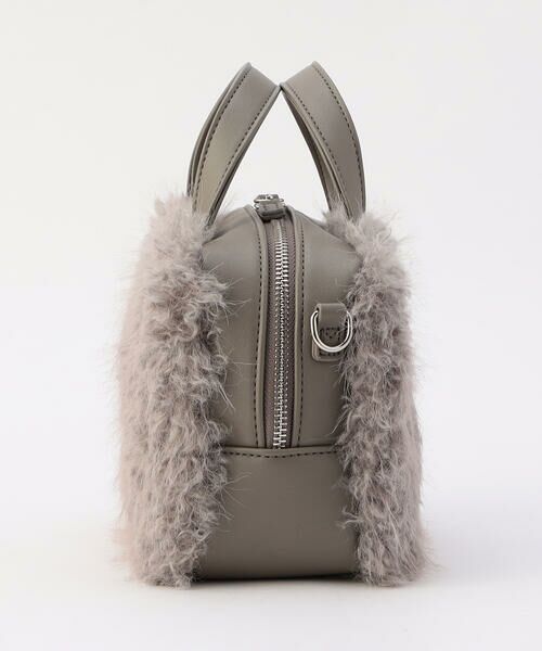 MONO COMME CA / モノコムサ ボストンバッグ | 2WAY フェイクファー ボストンバッグ | 詳細16