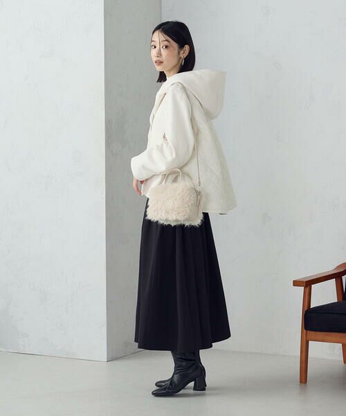 MONO COMME CA / モノコムサ ボストンバッグ | 2WAY フェイクファー ボストンバッグ | 詳細20