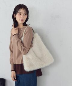 MONO COMME CA / モノコムサ ショルダーバッグ | フェイクファー ワンショルダー バッグ