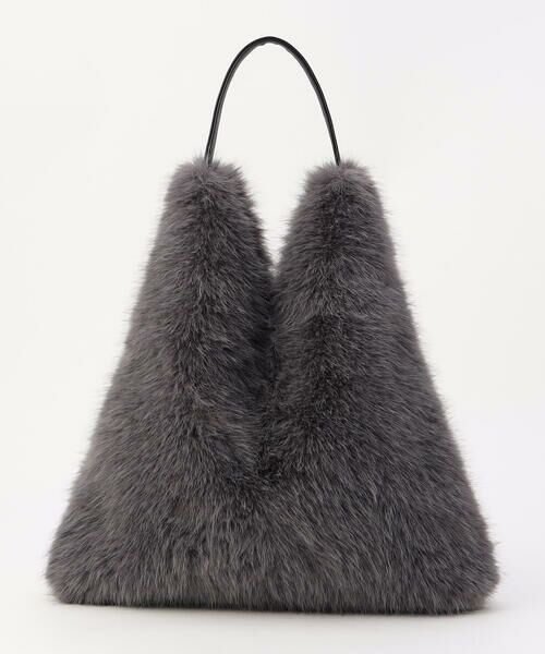 MONO COMME CA / モノコムサ ショルダーバッグ | フェイクファー ワンショルダー バッグ | 詳細4