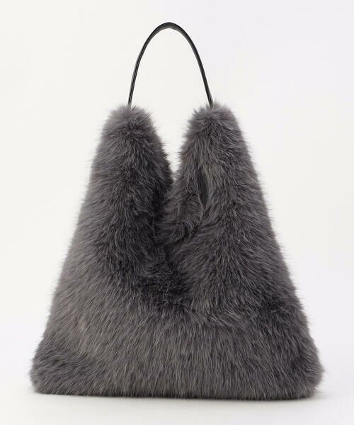 MONO COMME CA / モノコムサ ショルダーバッグ | フェイクファー ワンショルダー バッグ | 詳細6