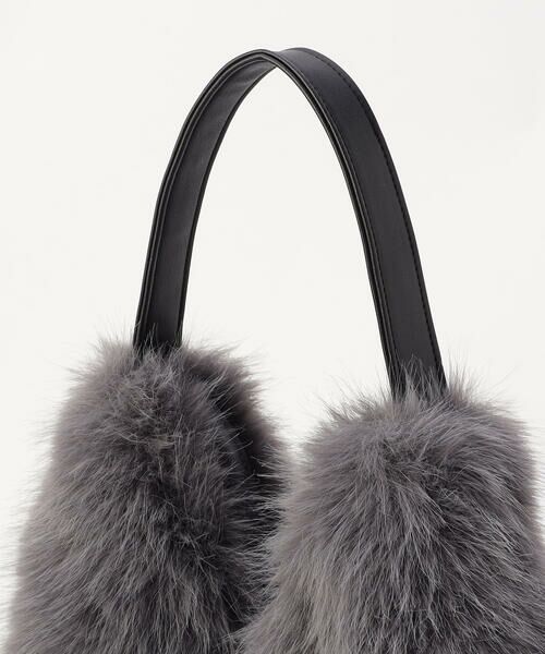 MONO COMME CA / モノコムサ ショルダーバッグ | フェイクファー ワンショルダー バッグ | 詳細8