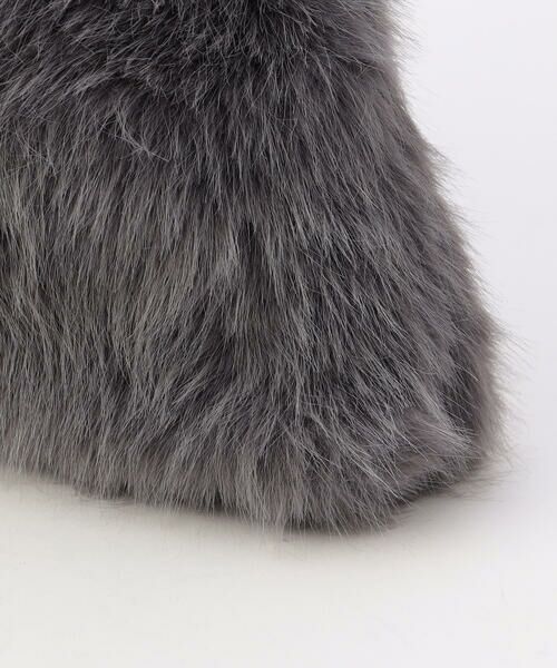 MONO COMME CA / モノコムサ ショルダーバッグ | フェイクファー ワンショルダー バッグ | 詳細9
