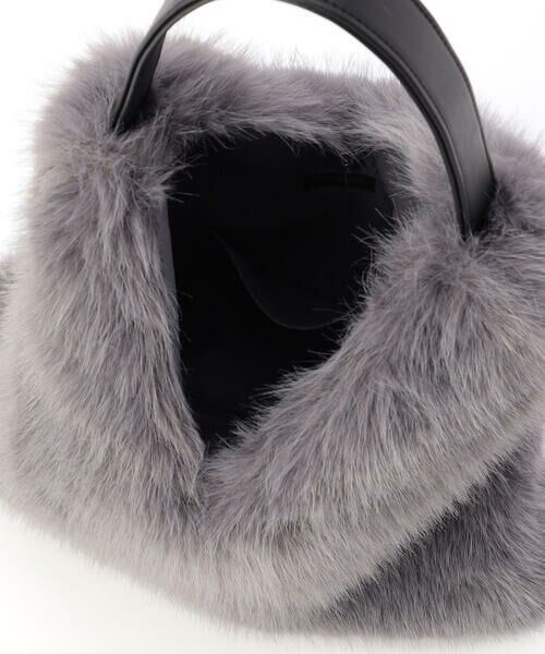 MONO COMME CA / モノコムサ ショルダーバッグ | フェイクファー ワンショルダー バッグ | 詳細10