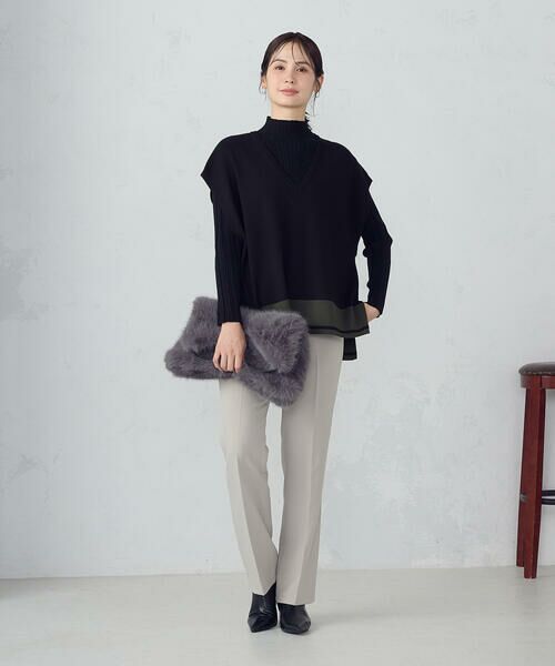 MONO COMME CA / モノコムサ ショルダーバッグ | フェイクファー ワンショルダー バッグ | 詳細1